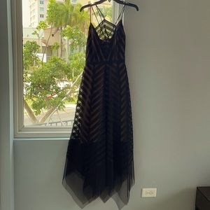 BCBG MAXAZRIA black formal dress